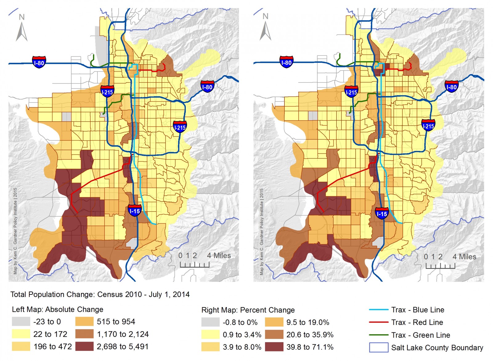 Analysis of Neighborhoods’ Housing Identifies Areas of Population Growth in Salt Lake County
