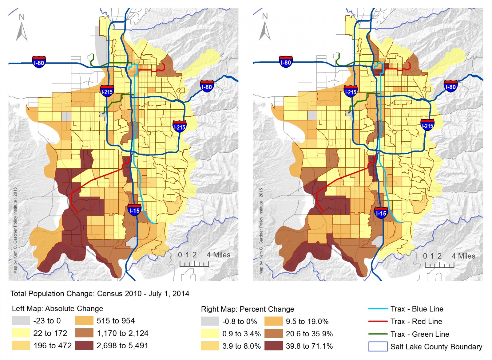 Analysis Of Neighborhoods Housing Identifies Areas Of Population Growth In Salt Lake County 